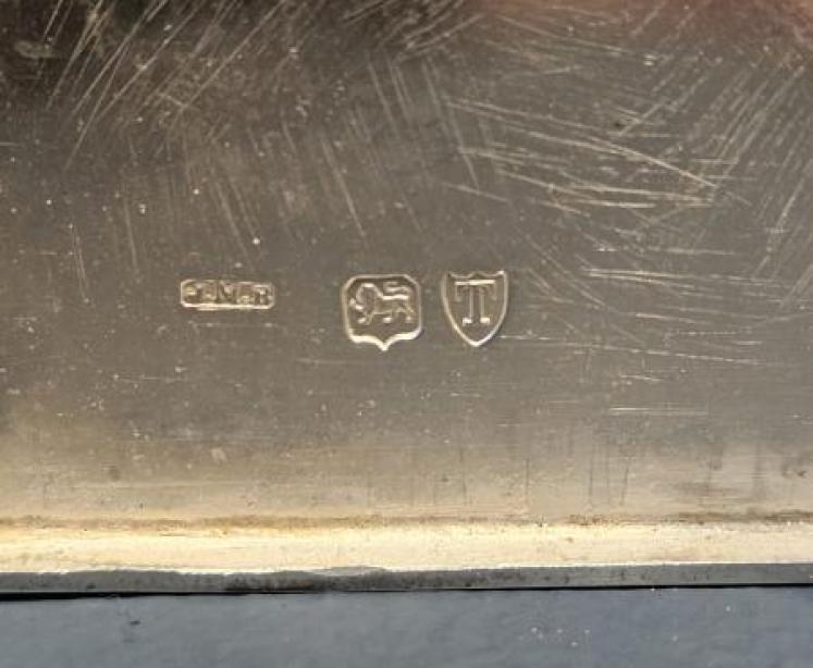 Unusual Victorian Silver Wallet Photo Frame - Image 4