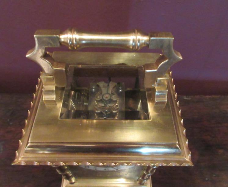 Superior 19th Century Striking Paris Made Carriage Clock - Image 3