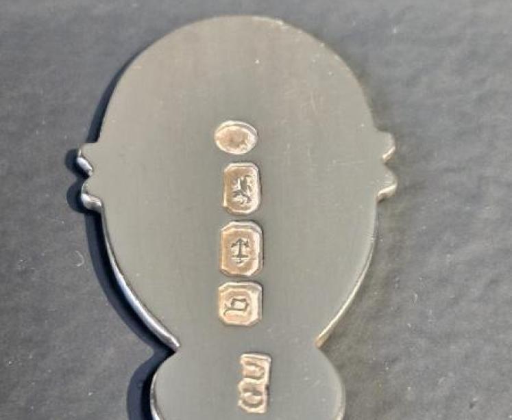 Victorian Silver Caddy Spoon by George Unite - Image 4