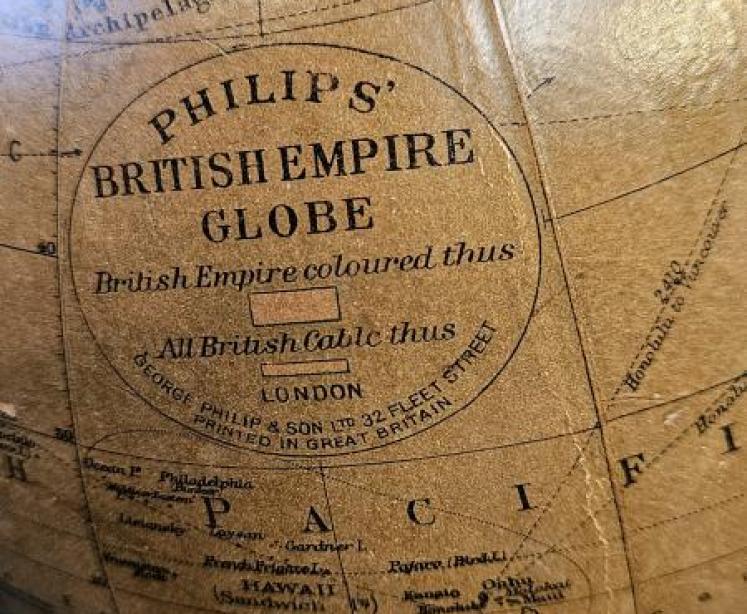 1930's Philips 8" British Empire Globe - Image 4