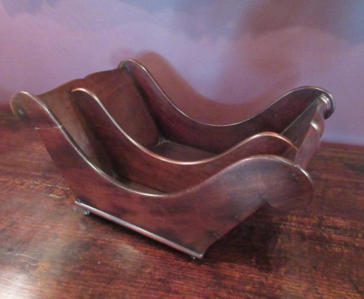 George III Period Mahogany Cheese Coaster - Image 1