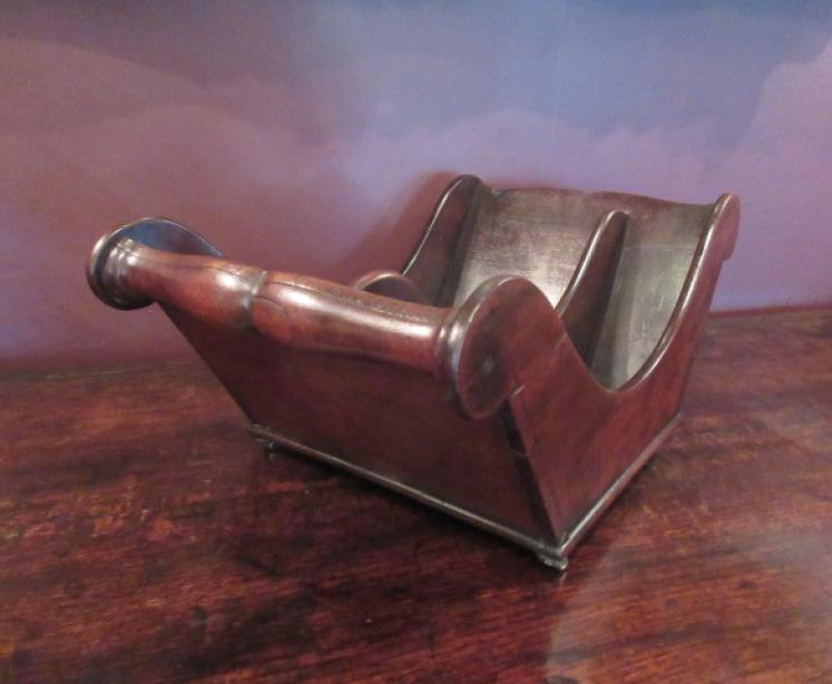 George III Period Mahogany Cheese Coaster - Image 3