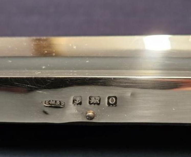 Large George V Silver Photo Frame - Image 5