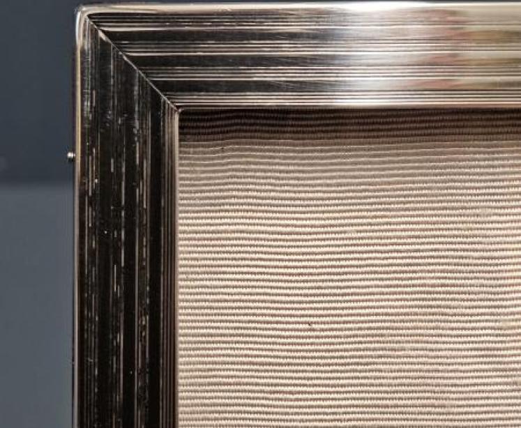 Silver Engine Turned Photo Frame - Image 3