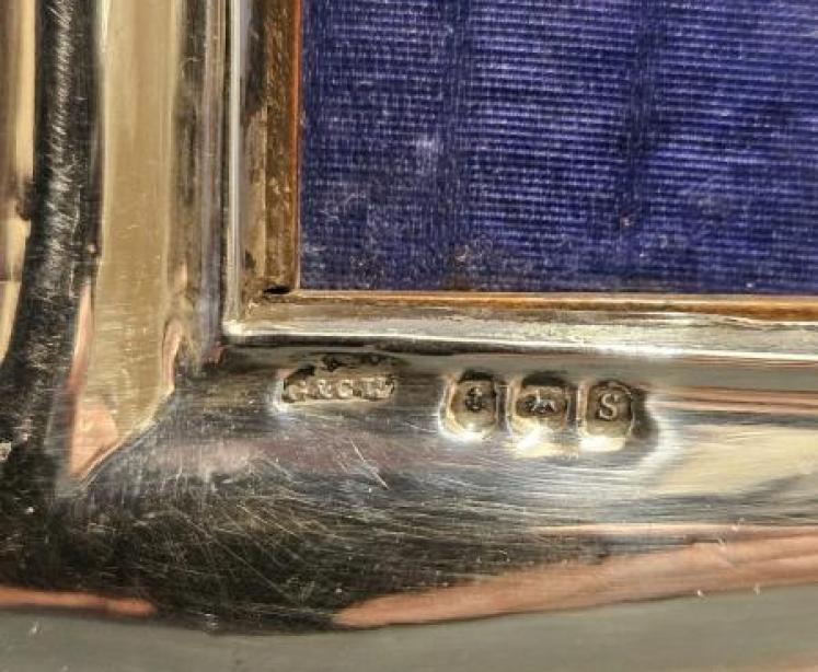 George V Silver Photo Frame - Image 5