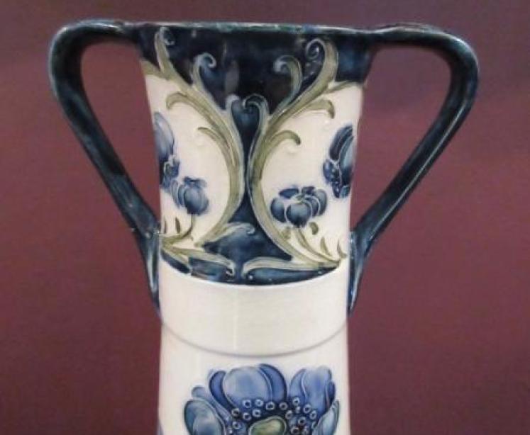 Art Nouveau McIntyre Moorcroft Poppies Vase - Image 3