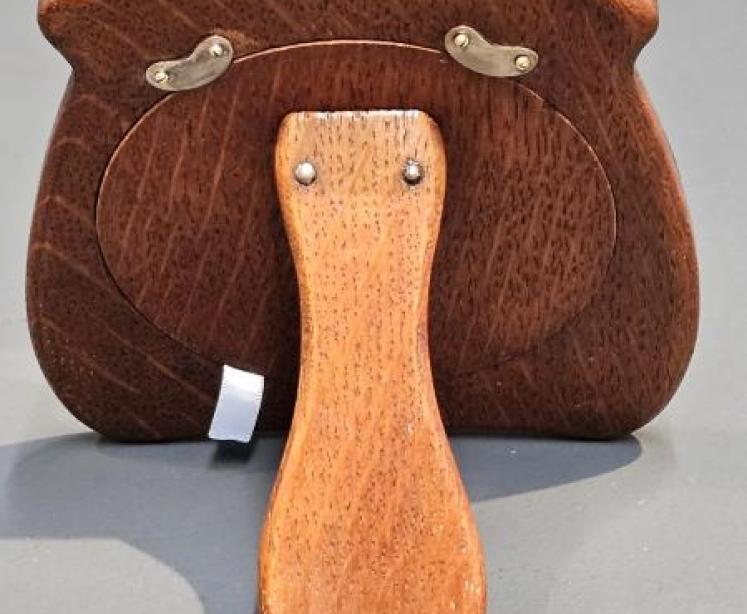 Edwardian Art Nouveau Silver Photo Frame - Image 5