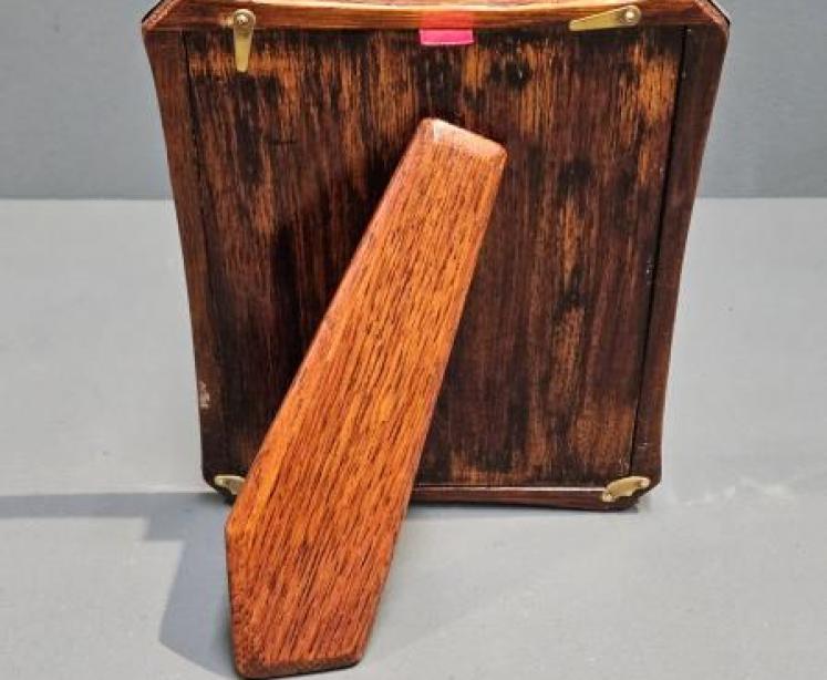 George V Swept Edge Silver Photo Frame - Image 4