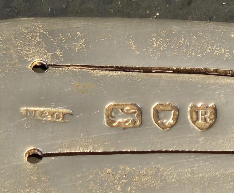 Victoria Sampson Mordan Moon Face Silver Bookmark - Image 5