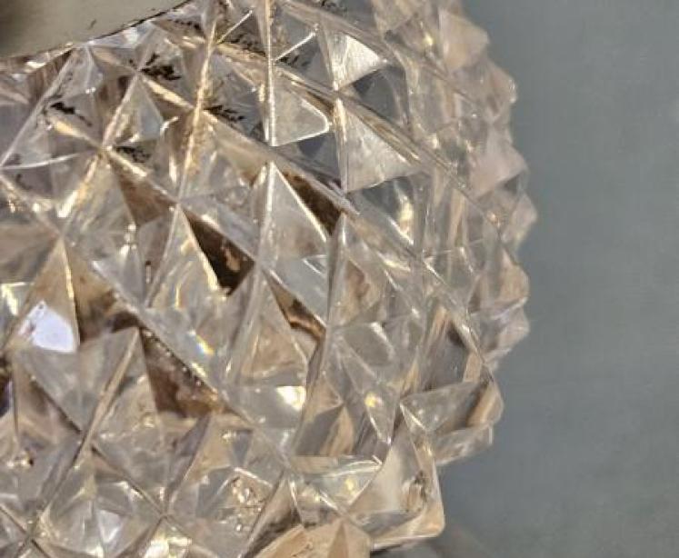 Victorian Silver And Cut Crystal  Pepper Grinder - Image 5