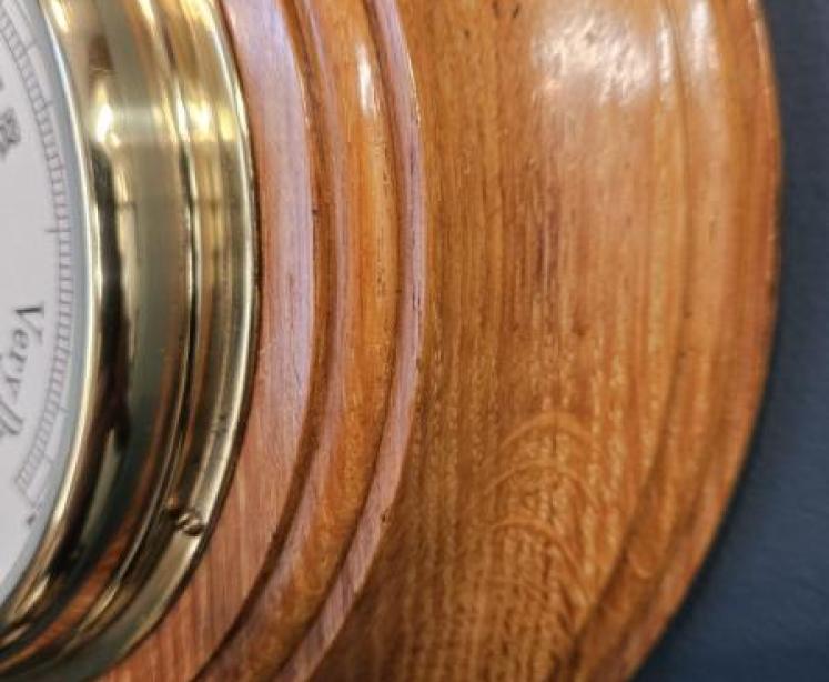 Negretti & Zambra Oak Cased Barometer - Image 6