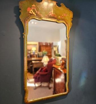 Edwardian Chinoiserie Mirror by Edwards & Roberts