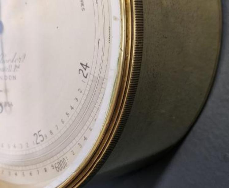 Victorian Brass Marine Barometer - Image 4