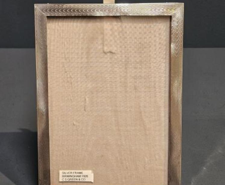 George V Silver Photo Frame - Image 3