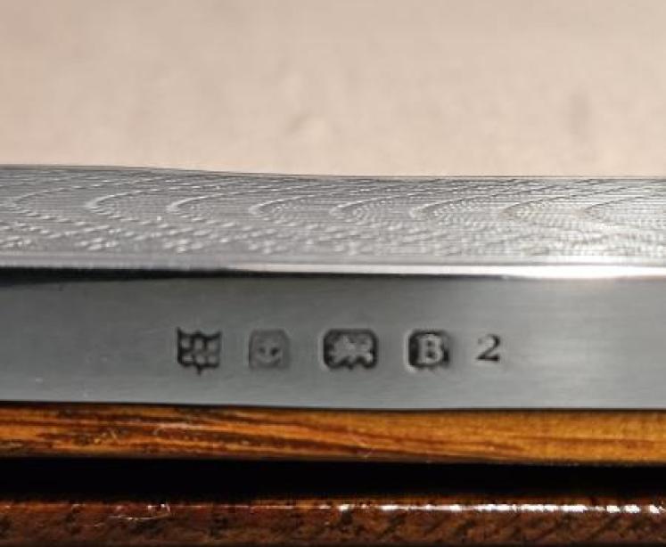 George V Silver Photo Frame - Image 5