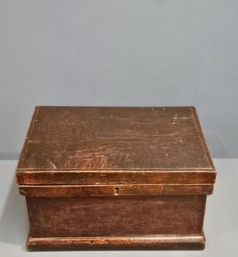 George III Oak Deed Box