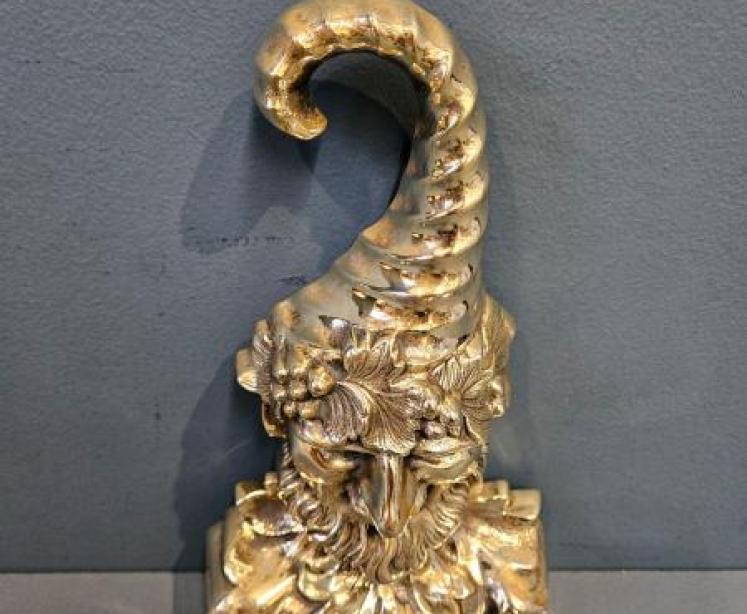 Victorian Brass Door Stop - Image 5