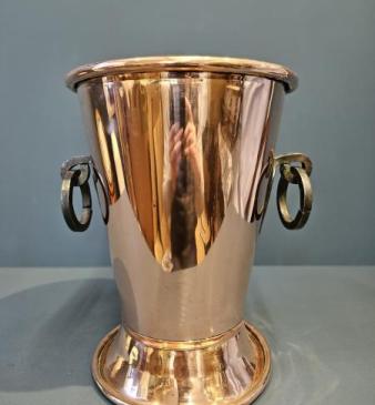 Arts and Crafts Copper Umbrella Stand 