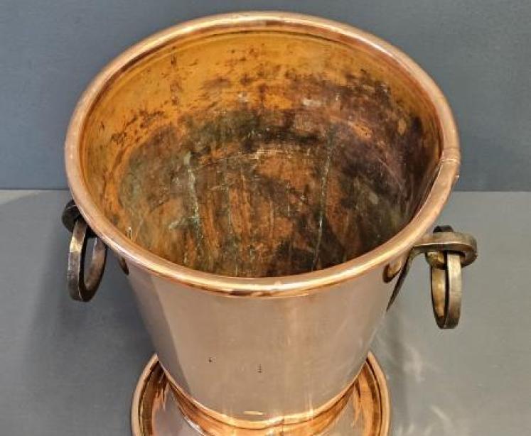 Arts and Crafts Copper Umbrella Stand  - Image 6