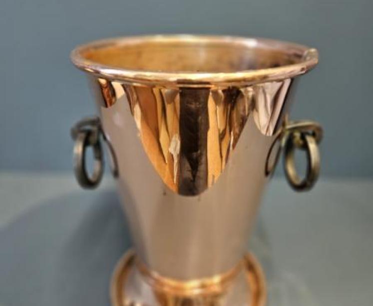 Arts and Crafts Copper Umbrella Stand  - Image 7