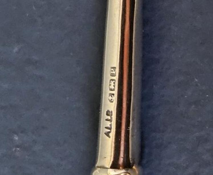 Pair of Silver Olive Forks  - Image 3