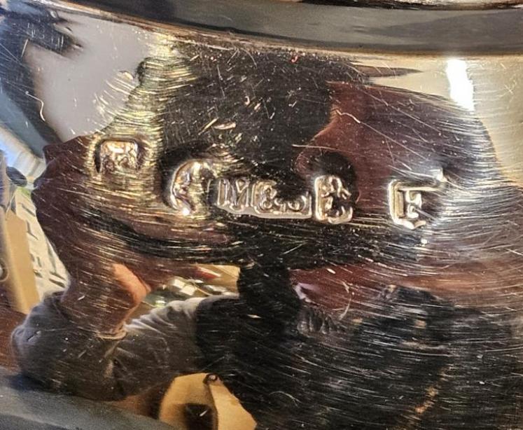 Superb George IV 27oz Glasgow Silver Wine Jug - Image 5