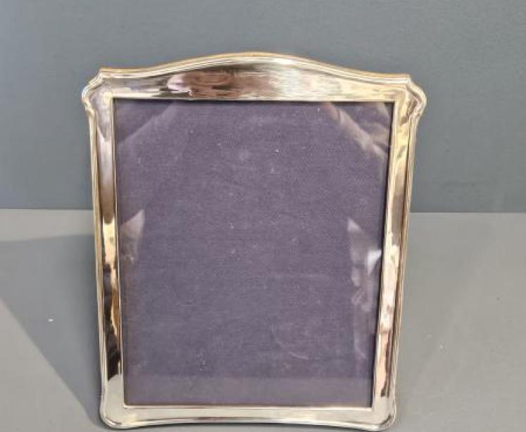 Large Silver Portrait Photo Frame  - Image 1