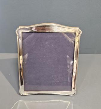 Large Silver Portrait Photo Frame 