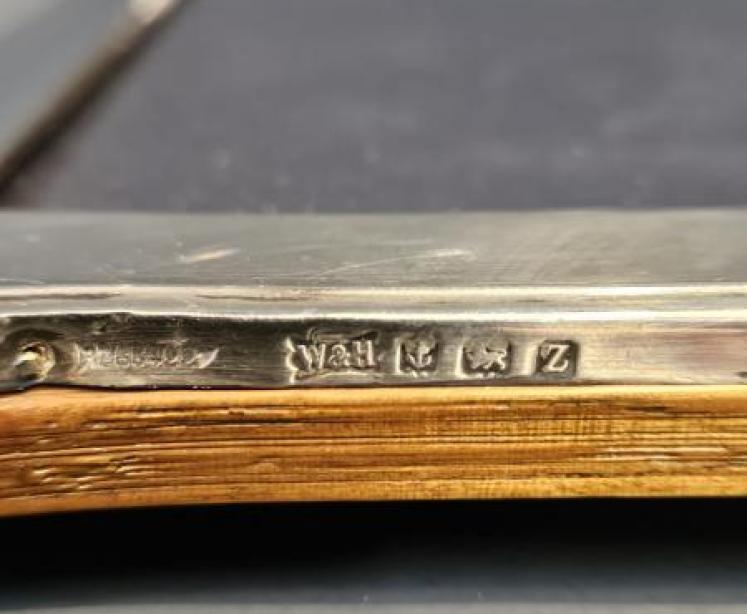 Large Silver Portrait Photo Frame  - Image 3