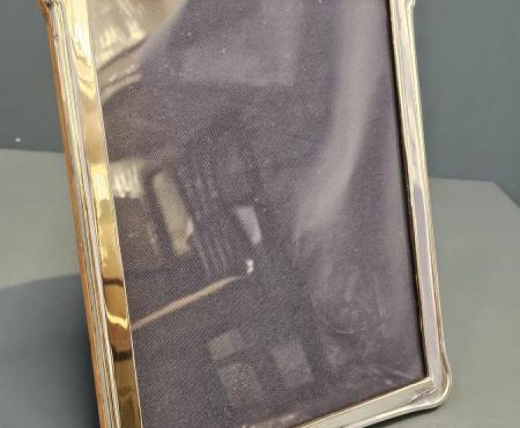 Large Silver Portrait Photo Frame  - Image 4