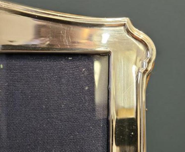 Large Silver Portrait Photo Frame  - Image 5
