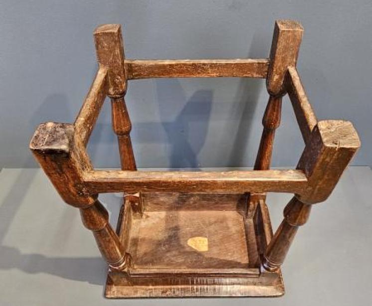 George II Oak Joint Stool - Image 7