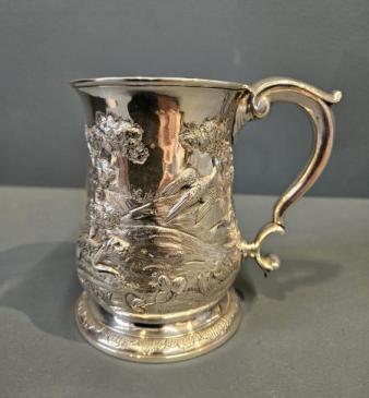 Georgian Exeter Silver Tankard
