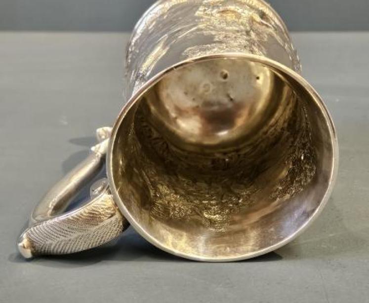 Georgian Exeter Silver Tankard - Image 6