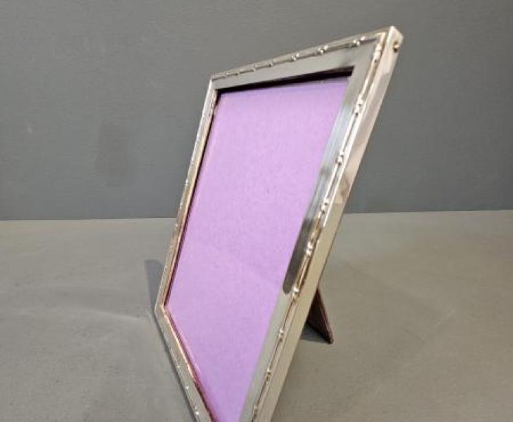 Edwardian Silver Photo Frame - Image 5