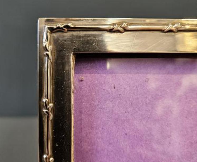 Edwardian Silver Photo Frame - Image 6