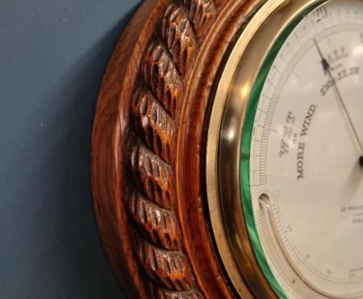 19th Century Irish Ship's Barometer - Image 3