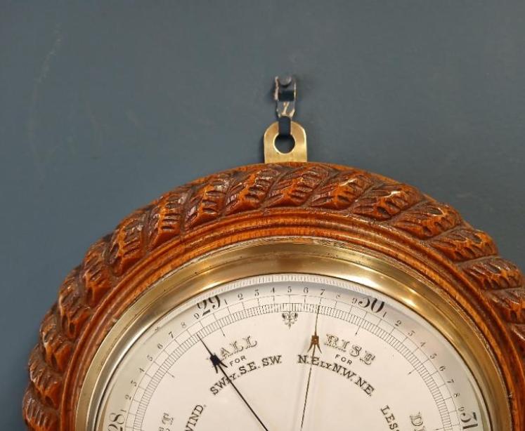 19th Century Irish Ship's Barometer - Image 4