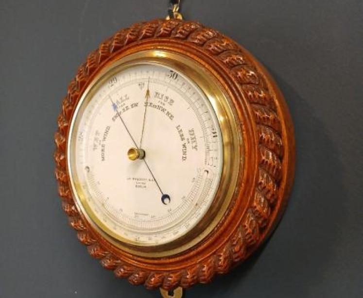 19th Century Irish Ship's Barometer - Image 7
