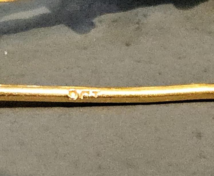 Victorian 9ct Gold Terrier Tie Bar - Image 6