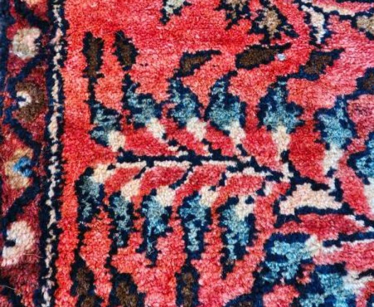 Immaculate 9' 6" Persian Pure Wool Runner - Image 5