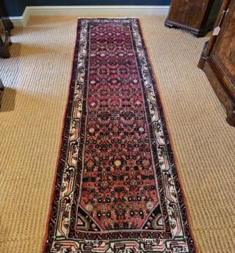 1920's Persian Wool Rug Runner