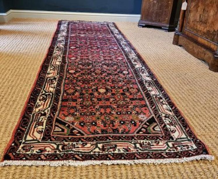 1920's Persian Wool Rug Runner - Image 3