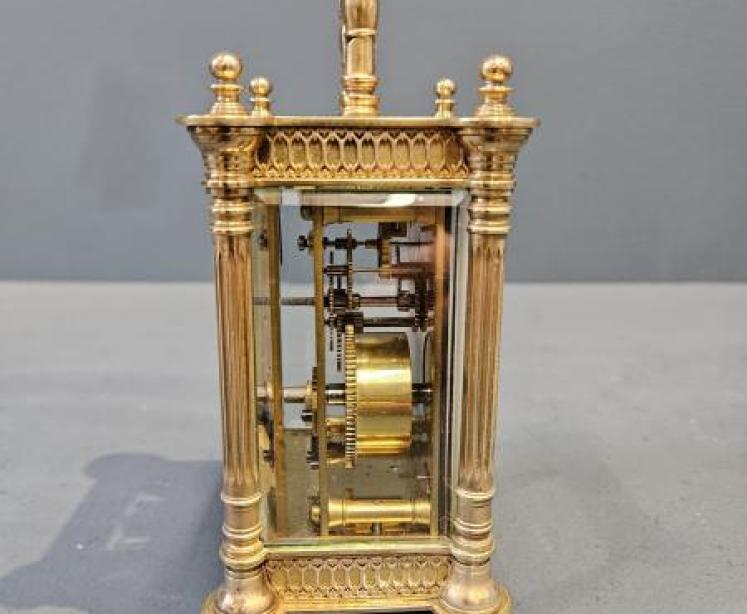 Victorian French 8 Day Carriage Clock - Image 2