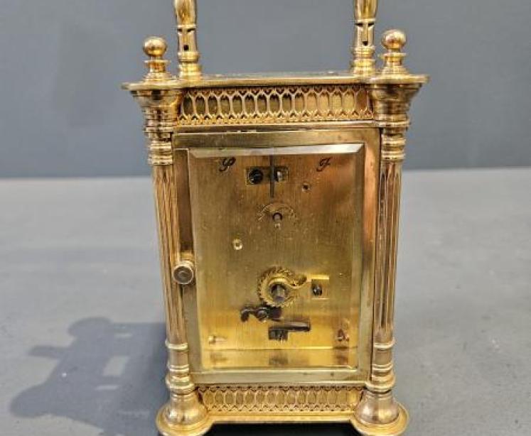 Victorian French 8 Day Carriage Clock - Image 6