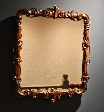 William IV Rosewood Framed Mirror