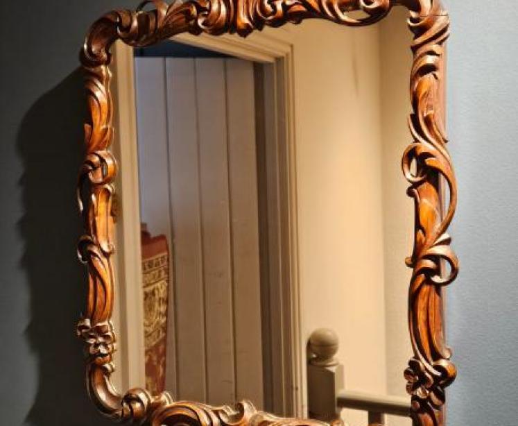 William IV Rosewood Framed Mirror - Image 3