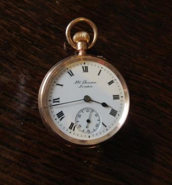Immaculate Victorian 9ct Gold Fob Watch