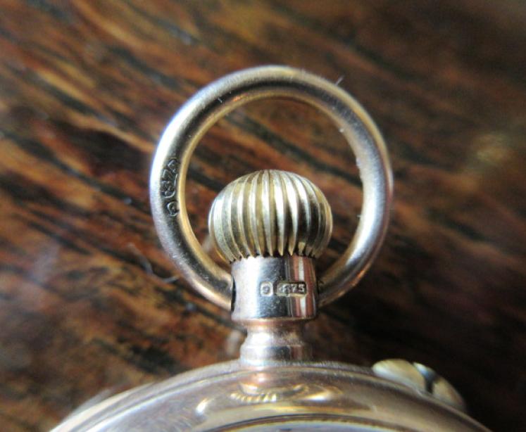 Immaculate Victorian 9ct Gold Fob Watch - Image 2