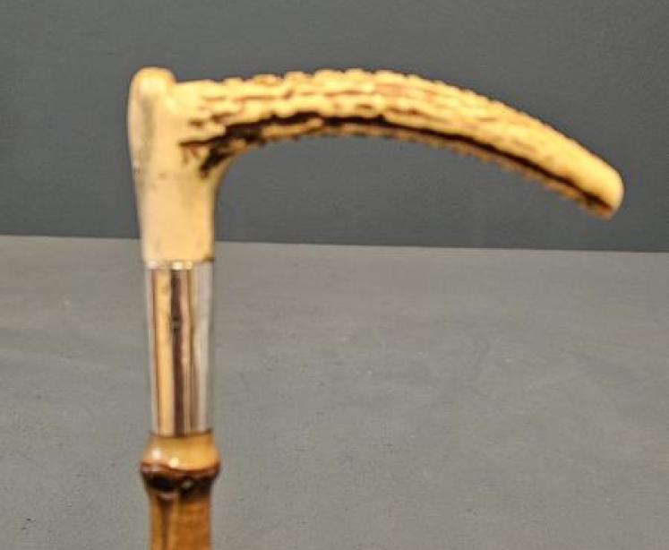 Victorian Silver Mounted Bamboo Riding Whip - Image 4